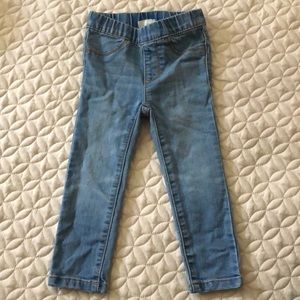 Toddler Jeggings in light blue